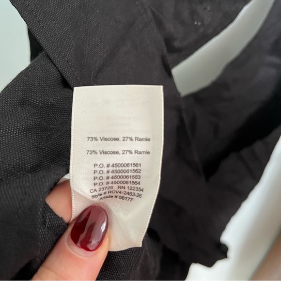 Wilfred - Black tank top with criss cross back - Mistral Shirt - Picture 7 of 7